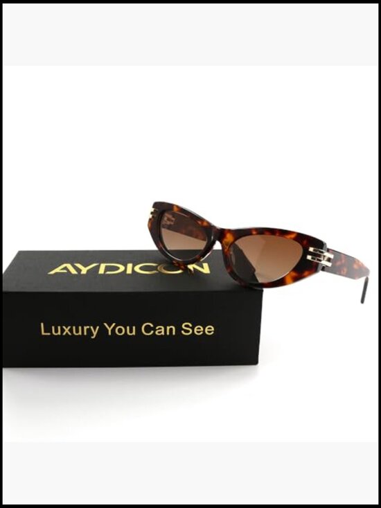 Cat Eye Polarized Sunglasses UV 400 Protection Trendy